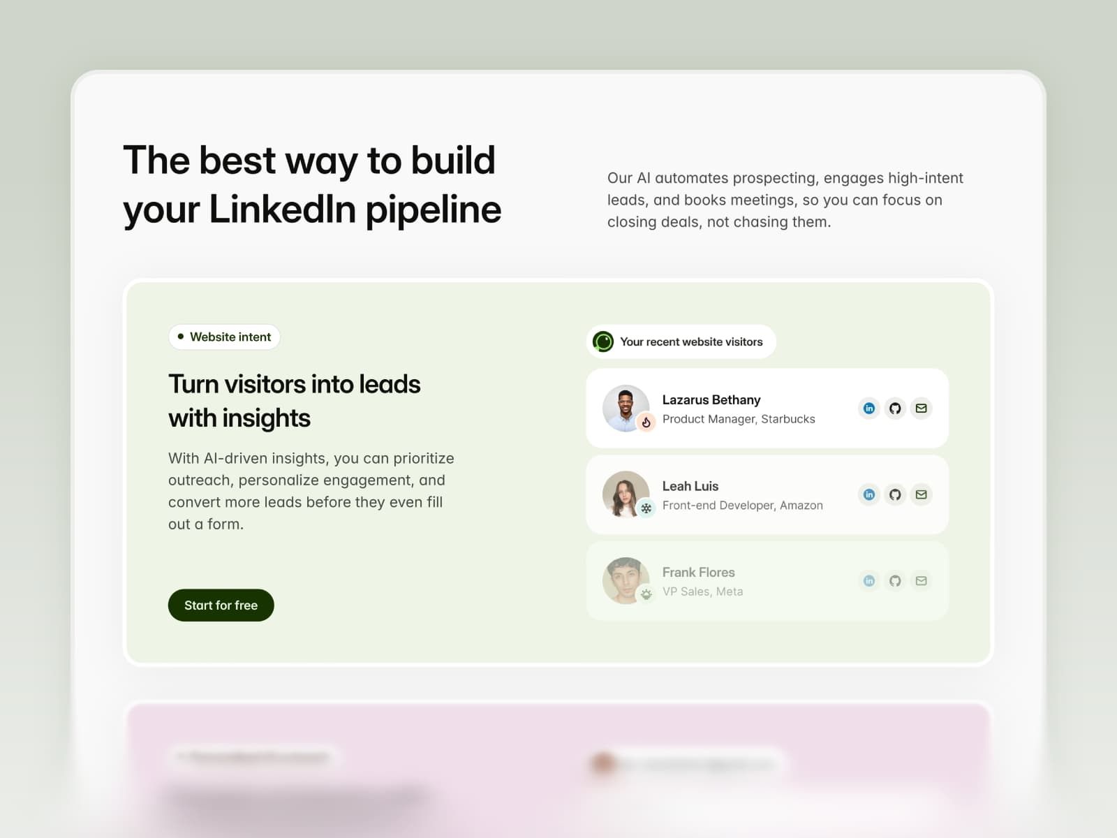 saasuk landing page sections