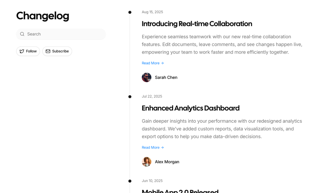 shadcn shadcn changelog blocks block