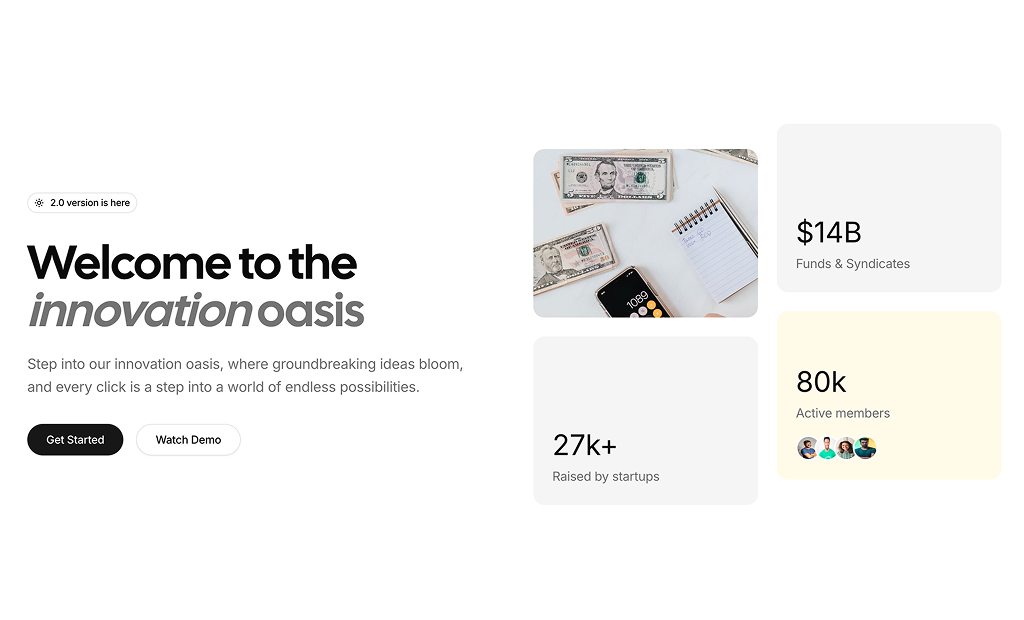 shadcn uihero sections block